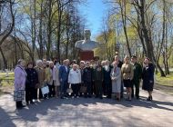 Ульяновцы возложили цветы к памятнику дважды Герою СССР Ивану Полбину