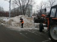 В ночь на 19 февраля снег вывозили с шести улиц Ульяновска