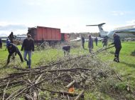 В Ульяновске благоустраивается территория музея гражданской авиации