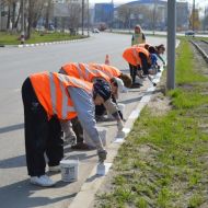 Мыли и красили бордюр. Ульяновск ждал Владимира Путина