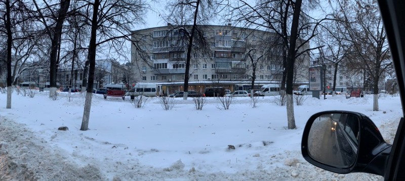 Движение в центре Ульяновска встало из-за перекрытия дорог