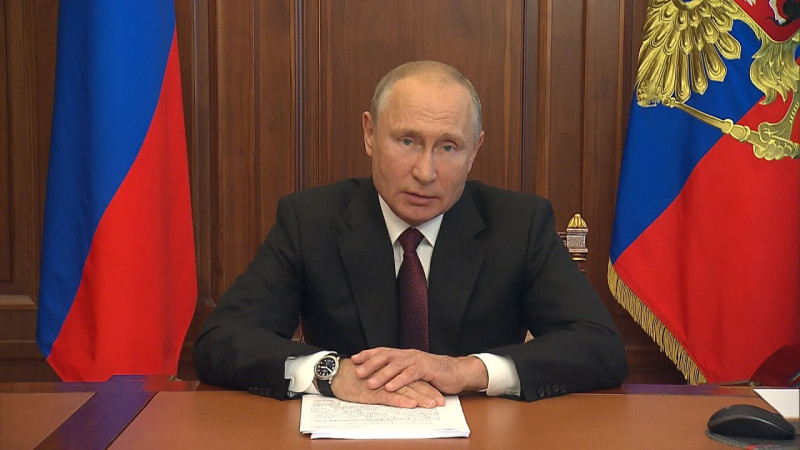 Обращение Владимира Путина к россиянам
