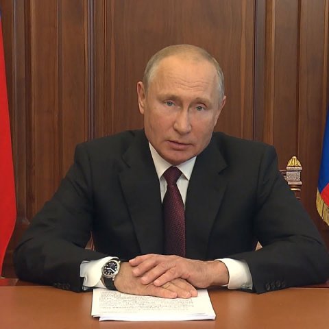 Обращение Владимира Путина к россиянам